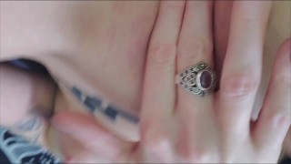 POV Pussy Clit Play ANAL PLUG Insertion LONG NAILS Great Noises | Verified Amateur Ginger McKenna