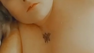 Playing with my Tits