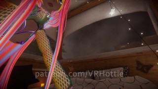 Raver With Mesh Top Bondage With You In Bed Face Ride Bone POV Lap Dance