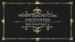 Wendy Darling Cums for Peter Pan - Fantasy Cosplay Finger Fucking - Sally Smiles