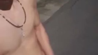 Masturbating in public