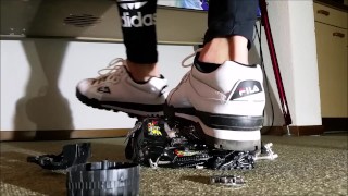 Toycar Crushing with Fila Sneaker (Trailer)