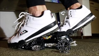 Toycar Crushing with Fila Sneaker (Trailer)