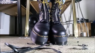 Lamp Crushing with Doc Martens Sinclair Hi Max Boots (Trailer)