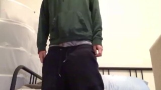 Horny Boy sagging pants and jerk off