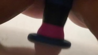 Cotton candy dildo pt 2 