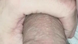 Slow motion handjob