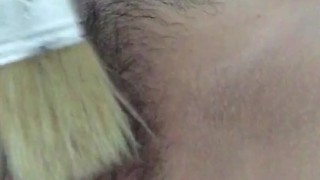 Pinay Virgin Magawa Kiniliti Ang Sariling Gamit Ang Paint Brush - Pinay Viral Scandals