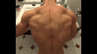 Bathroom wank