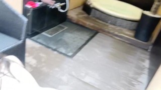 拘束具で、主を待つ私 SM spanking