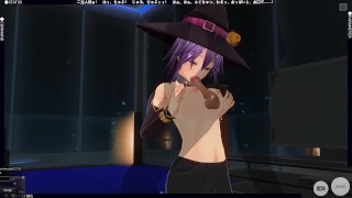 3D HENTAI pumpkin girl fucking the night before halloween