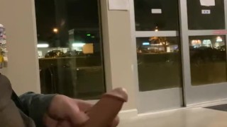 throwback to my first time jerking at work in front of traffic