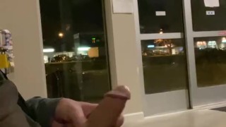 throwback to my first time jerking at work in front of traffic