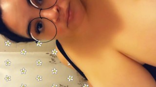 Save playing with huge tits 