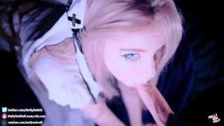 Священник застукал монахиню за мастурбацией и жестко трахнул. - MollyRedWolf