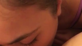 POV Abby Eating Out Courtney