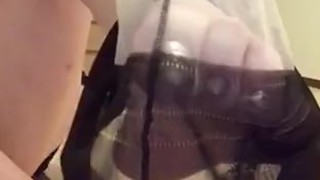 Annabel’s sexy seamed nylons 