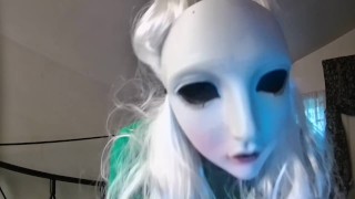 FREE TRAILER: Creepy Masked Girl Masturbates Through Her Panties