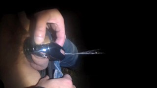 chastity piss