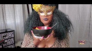 Goddess Nia Eats Soup and Homemade Cornbread Mukbang Trailer