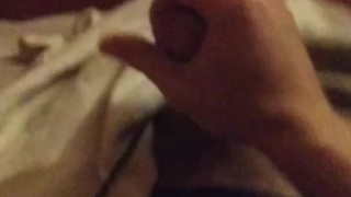Jacking off so good I cummed on myself