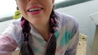 Public Masturbating with My Lovesense
