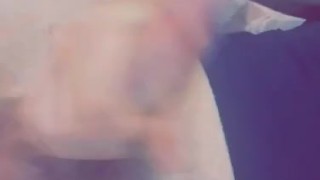 Caught wanking again.
