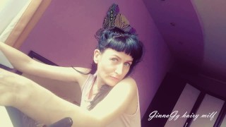 peepshow fingering hairy pussy wet pussy russian milf GinnaGg