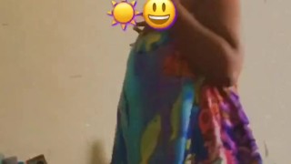 LFK BBW good morning Strip tease 