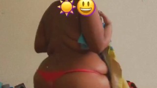 LFK BBW good morning Strip tease 