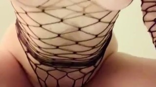 Slut riding her dildo 