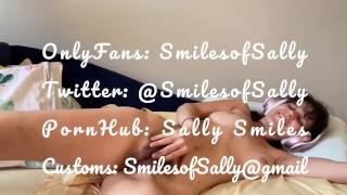 Amateur GF Dancing Strip Tease and Moaning Cumming - All Natural Hairy Girl Next Door - Sally Smiles
