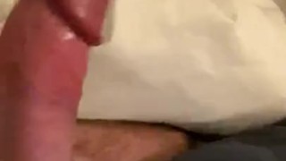 Morning load shooting all over me! Oops! 