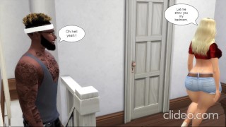 Adult comic slideshow with music