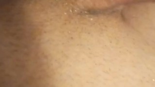 Post-Cumshot POV; Enjoying Flexing My Pre-Op Clit Handsfree (10/13/20; No Audio)