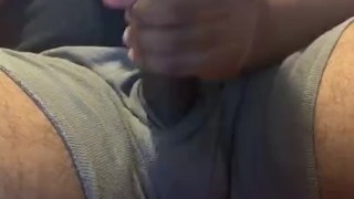 Jacking Off And Watching Porn In Front Of My Girlfriend 