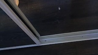 Cumming on my mirror tonight