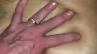 Bubble butt twink prone fucked by husband after clubbing LOUD