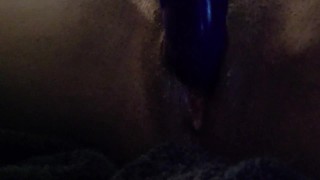 Toying wet pussy