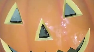 Piss in the pumpkin's mouth