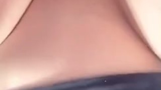 Sporty tiny brunette rides dildo 