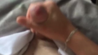 Young lad wanks big cock- more on free onlyfans account @freak_xxx_