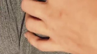 Thick Bulge Stroking Through Underwear