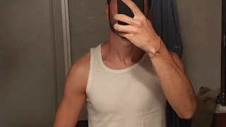 so horny with my wool tank