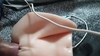 Bored at home gotta try the pocket pussy