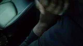 Hand job in the car