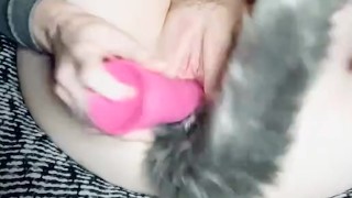 Wet Ass Pussy ASMR with Fox Tail Plug