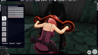 3D HENTAI BDSM Devil Girl Tied Sucks Big Dick