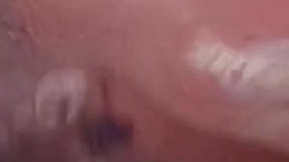 Male masturbation-above average cock getting played with 