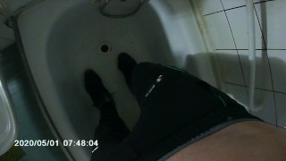 Random shower with Bellavita bath recliner